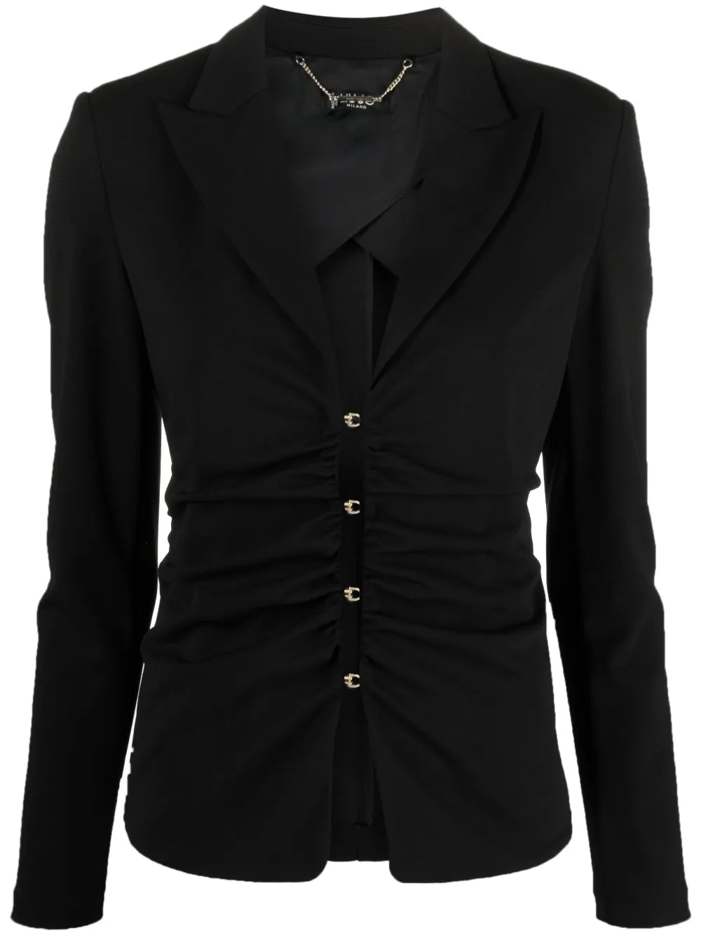 Gathering-Detail Stretch Jacket