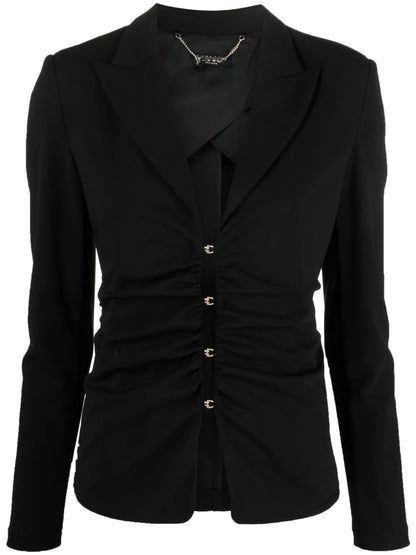 Gathering-Detail Stretch Jacket