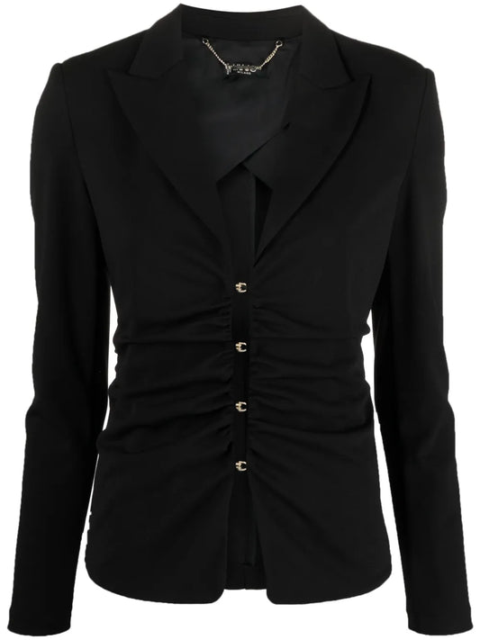 Gathering-Detail Stretch Jacket
