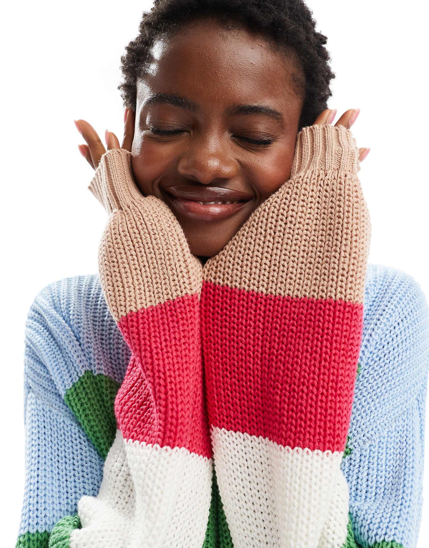 Chunky Boxy Fit Knitted Jumper