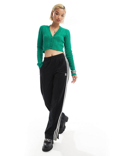 Fitted Cable Knit Cardigan