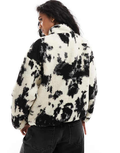 Button Down Borg Fleece