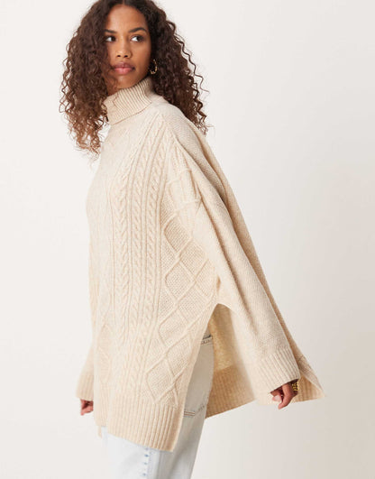 Burne Knitted Cape