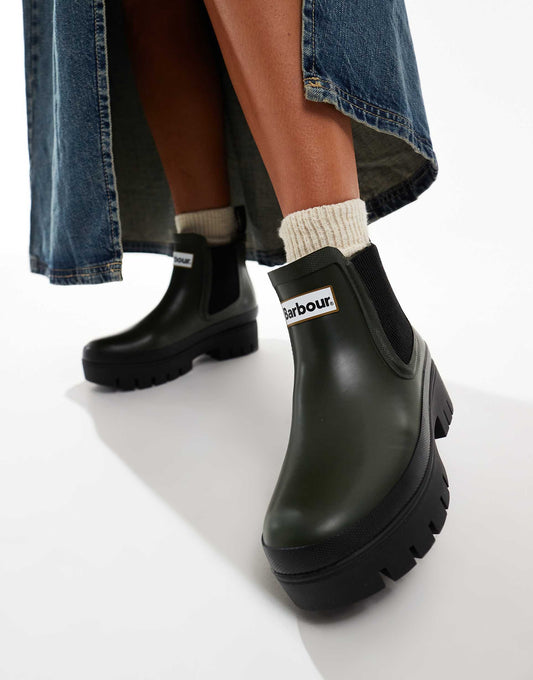 Halton Chunky Chelsea Wellington Boots