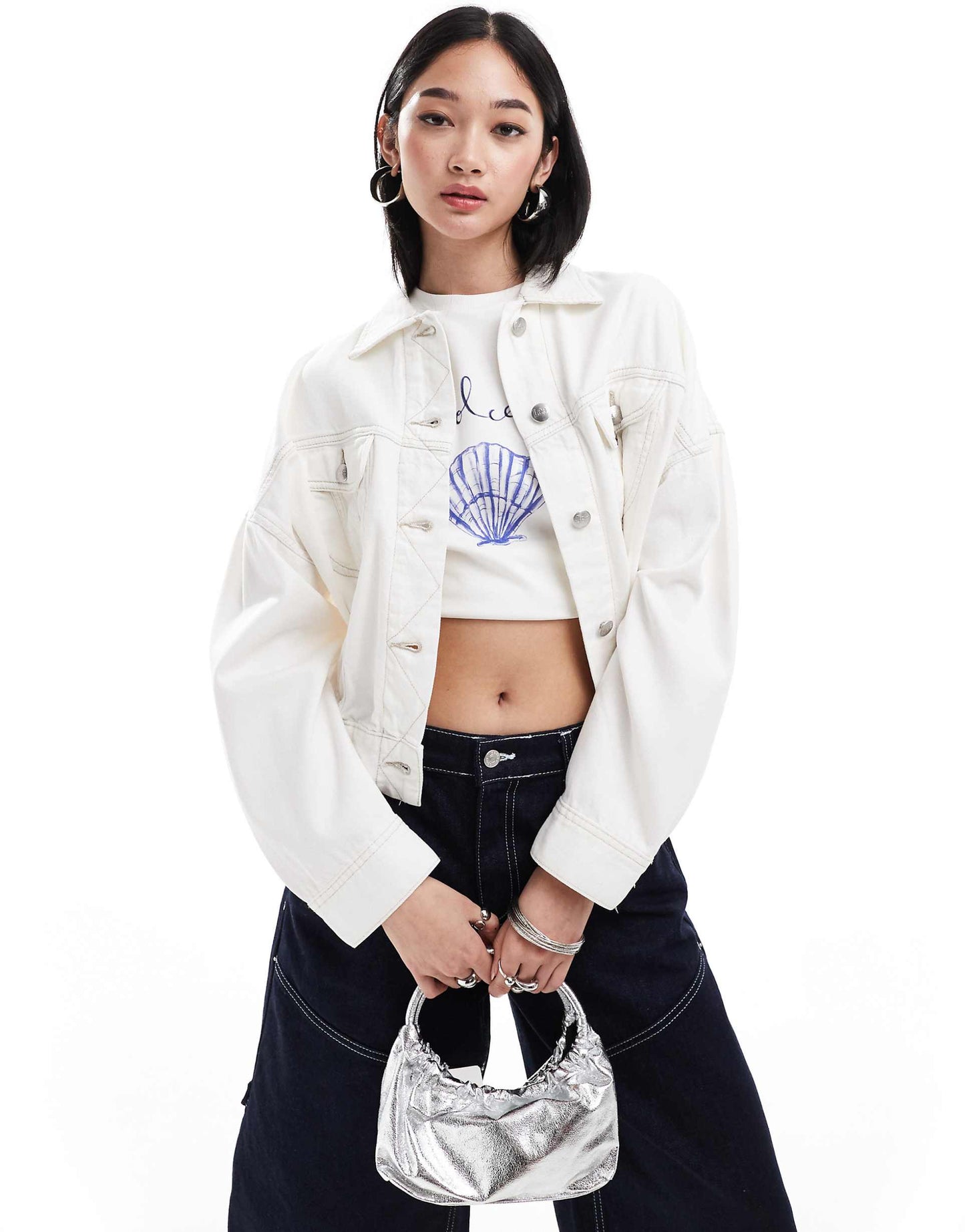 Rider Denim Bomber Jacket