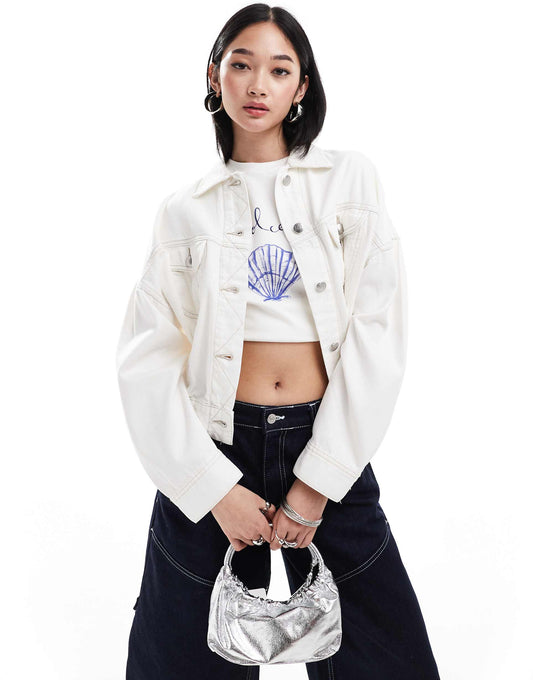 Rider Denim Bomber Jacket