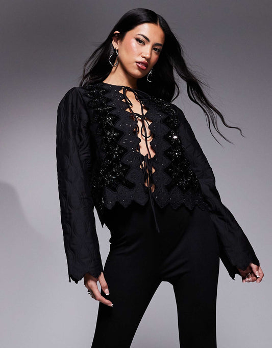 Broderie Housecoat