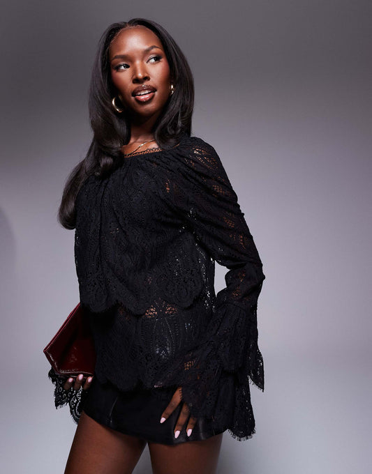 All Over Lace Blouse