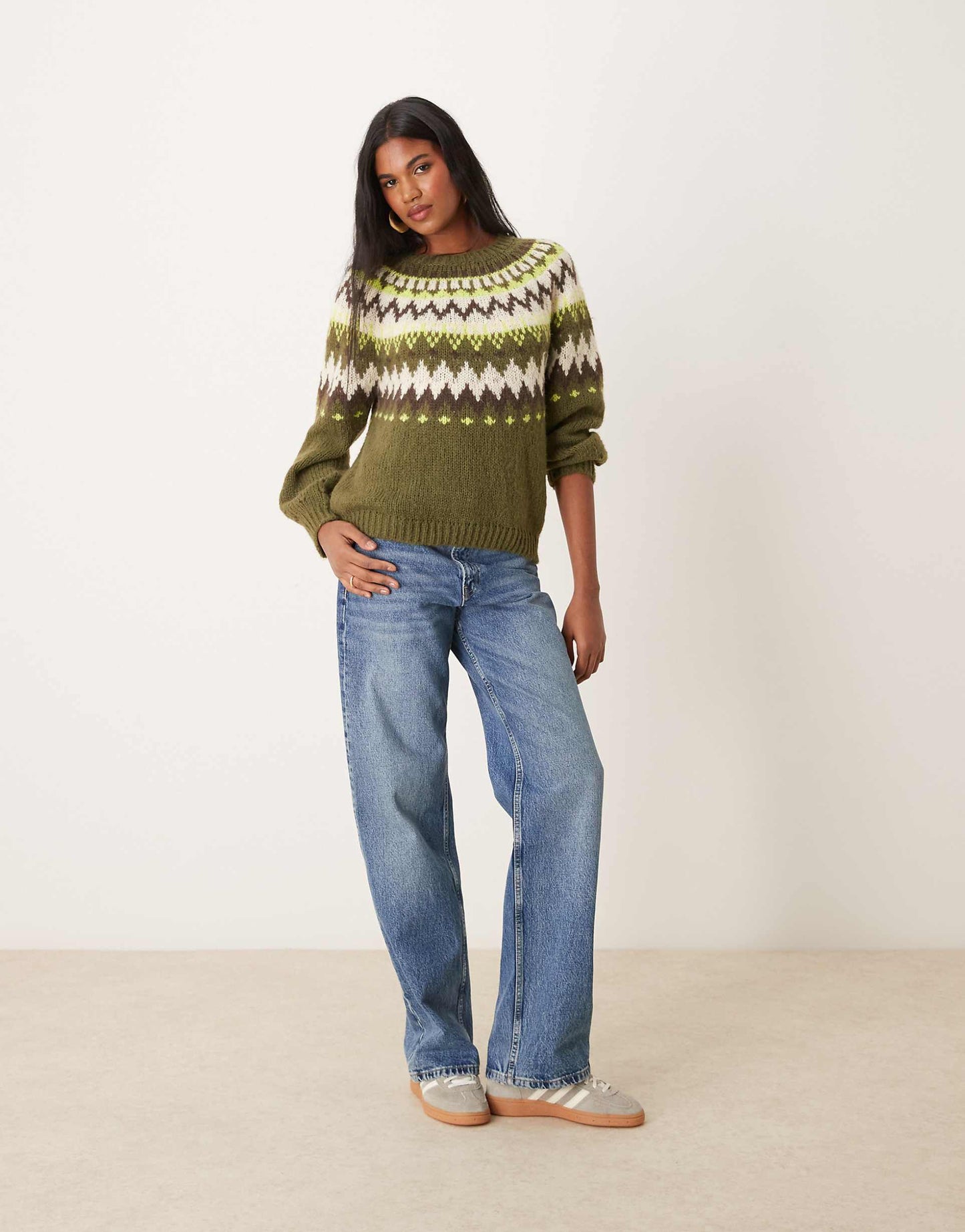 Fair Isle Knitted Jumper