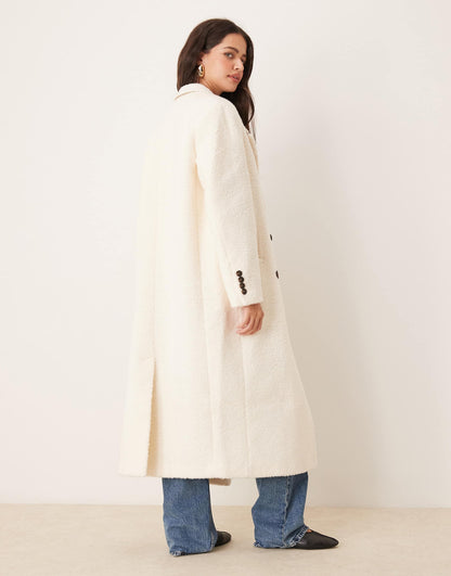 Cosy Boucle Dad Coat