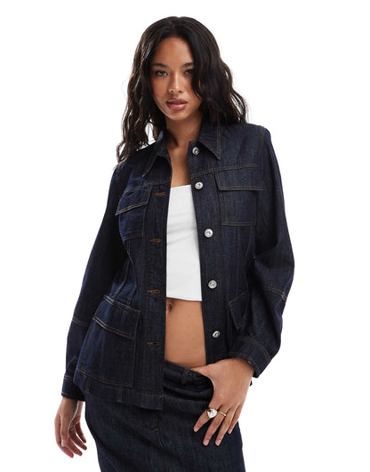 Finley Dark Denim Jacket