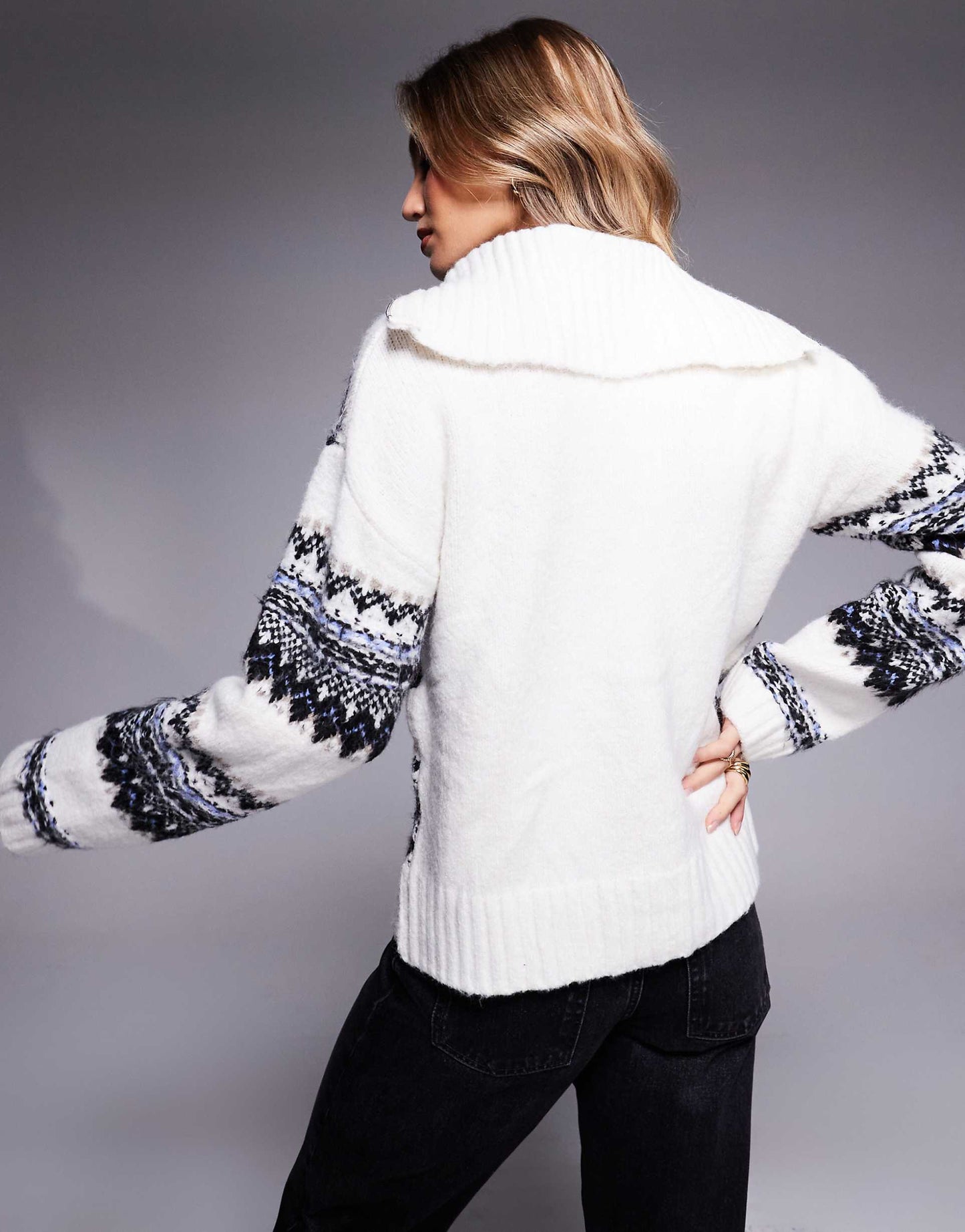 Knit Half Zip Jumper