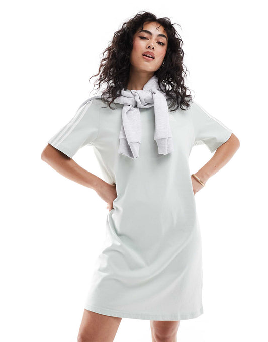 Essentials 3-Stripes Boyfriend T-Shirt Dress