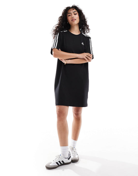 Essentials 3-Stripes Boyfriend T-Shirt Dress