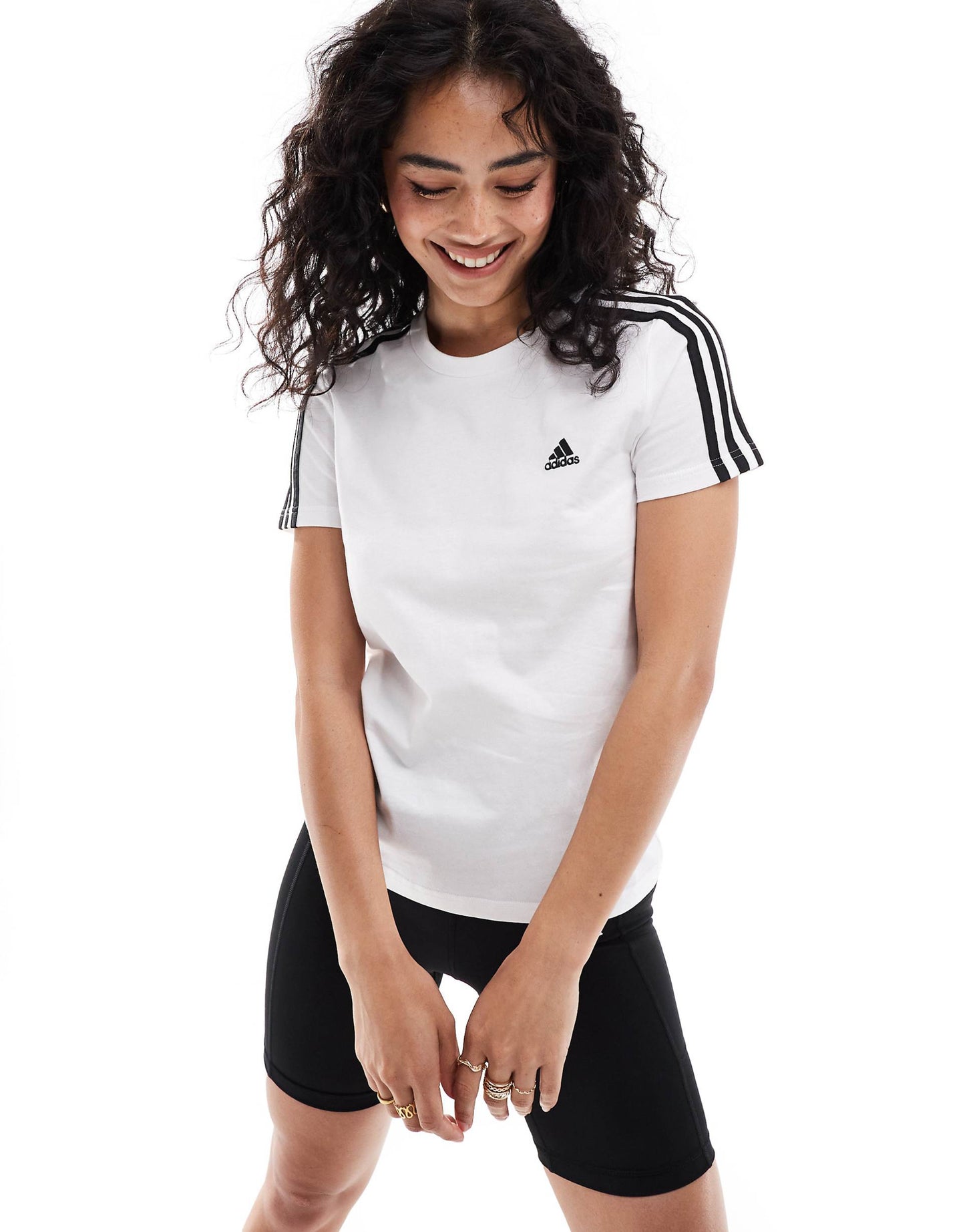 Essentials Slim 3-Stripes T-Shirt