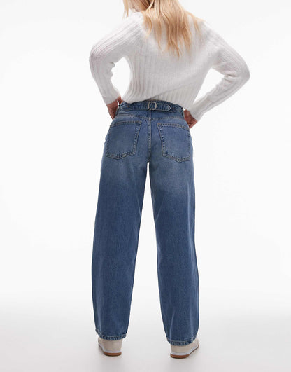 Hourglass Cinch Low Rise Relaxed Jean