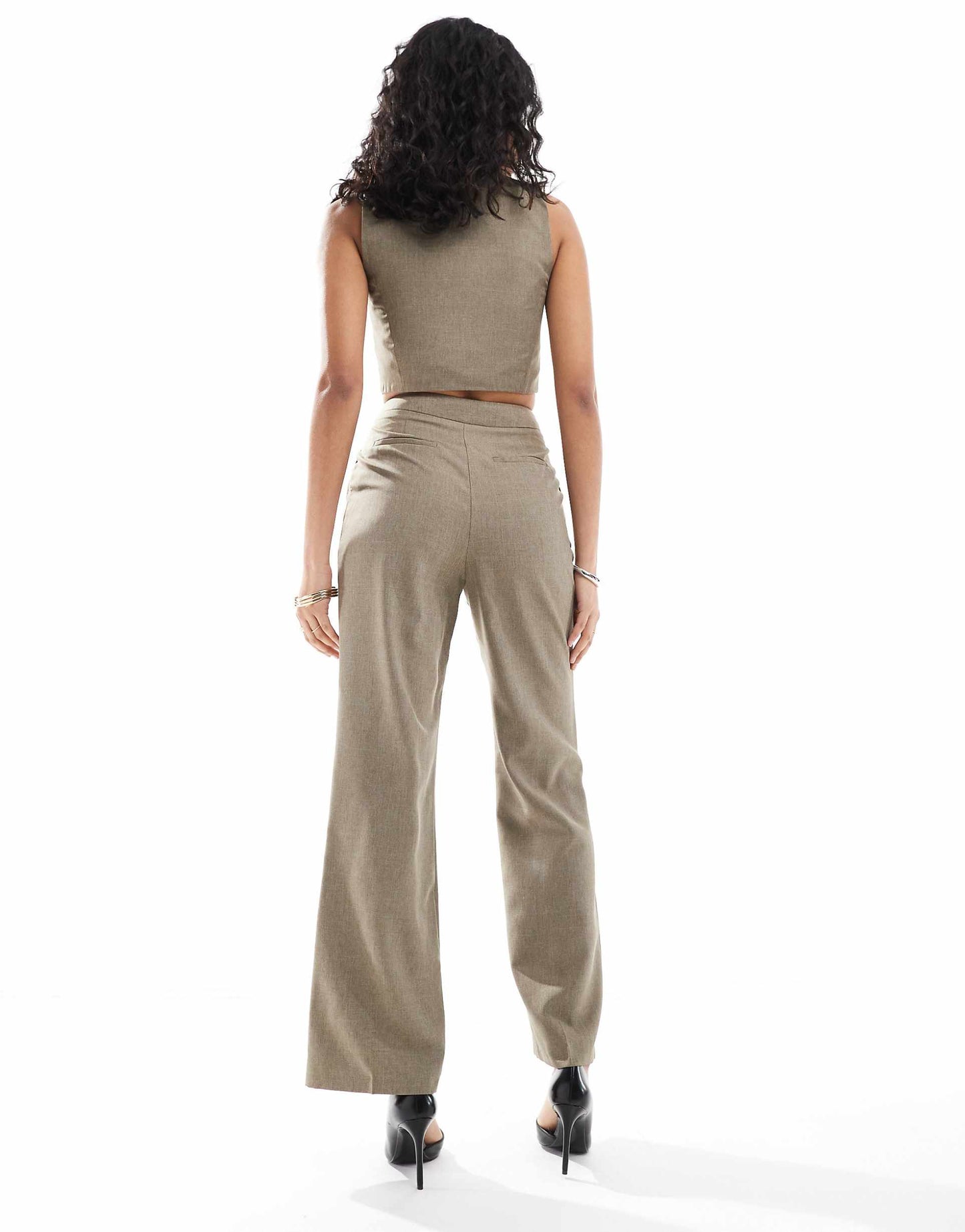 Co-Ord Tailored Wide Leg Trouser