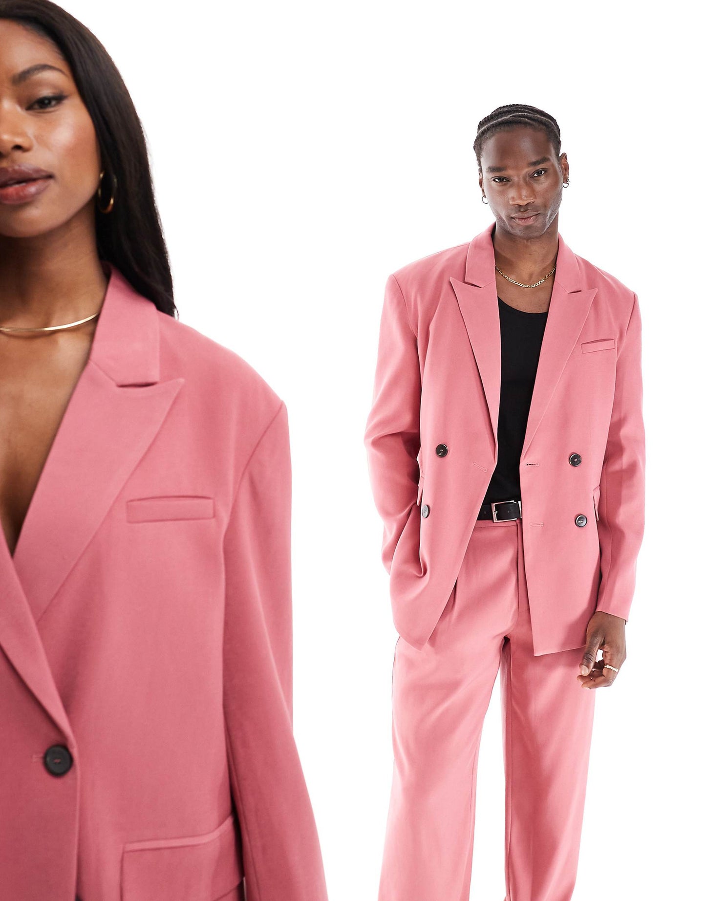 Unisex Kolawole Double Breasted Blazer