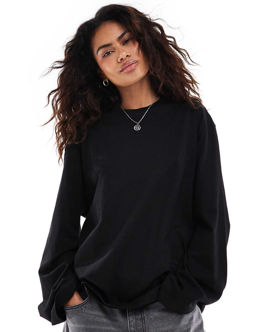 Oversized Long Sleeve Top