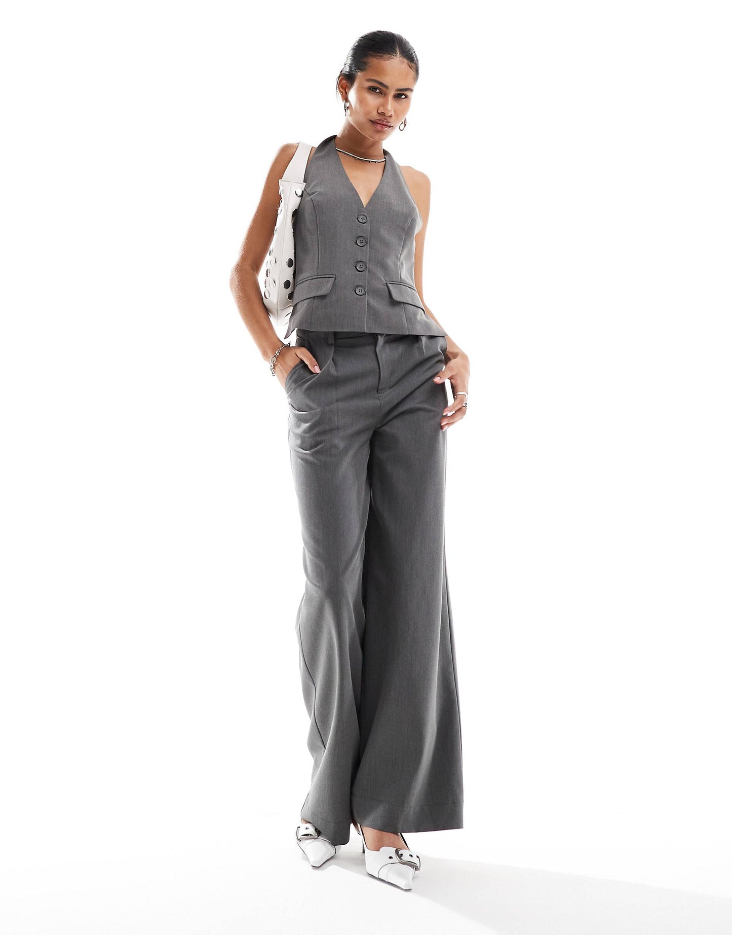 Halter Tailored Waistcoat Co-Ord