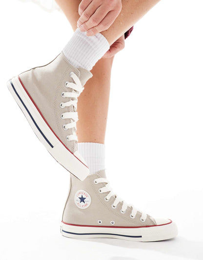 Chuck Taylor All Star Hi Trainers With Chunky Laces