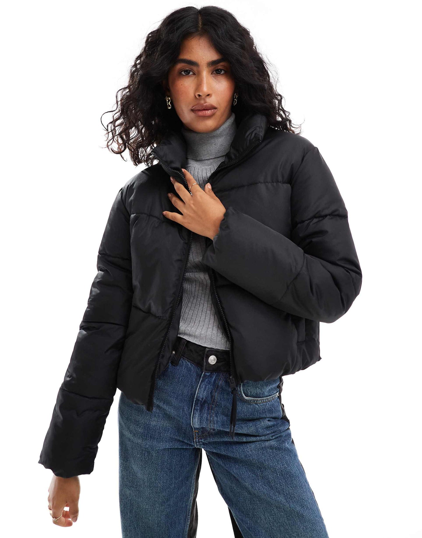 Cropped Padded Puffer
