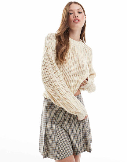 Chunky Cropped Jumper