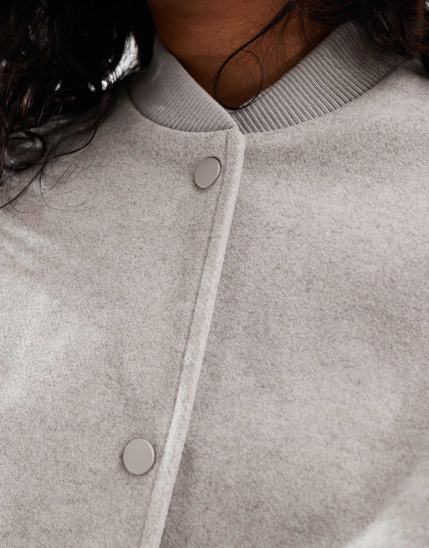 Clean Cropped Bomber