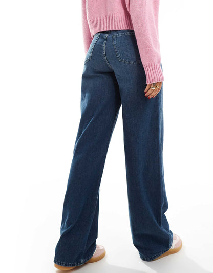 Tokyo High Waisted Wide Leg Jeans