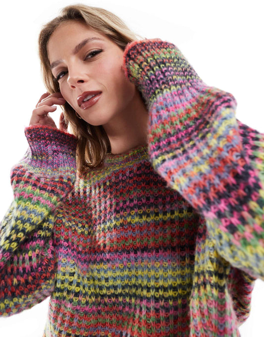 Spacedye Knitted Jumper