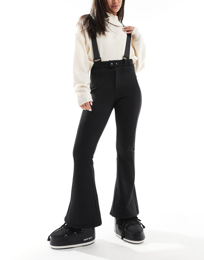 Ski Wide Leg Trousers With Braces