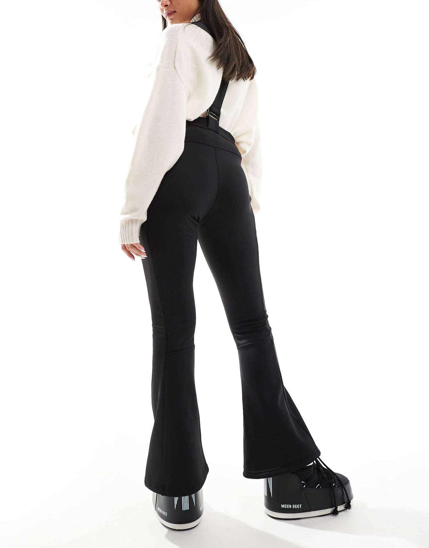 Ski Wide Leg Trousers With Braces