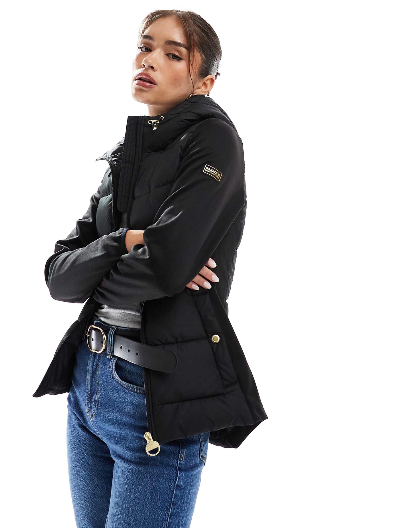 International Bondar Quilted Sweat Jacket