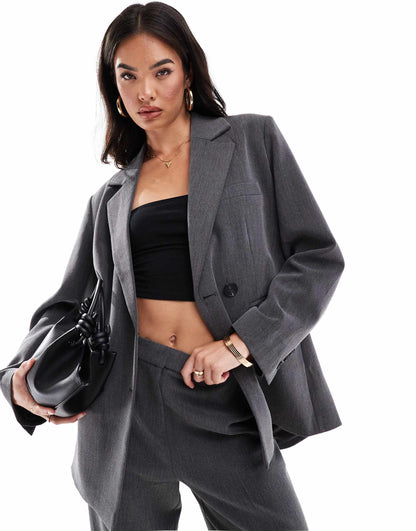 Tailored Double Breasted Blazer Co-Ord