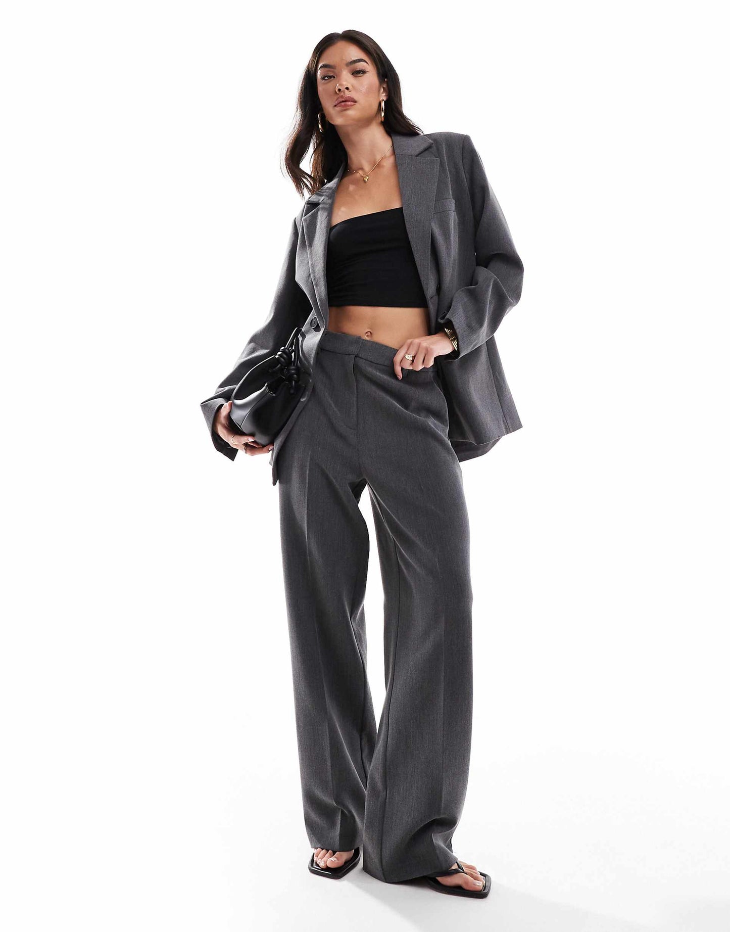 Tailored Wide Leg Trouser Co-Ord