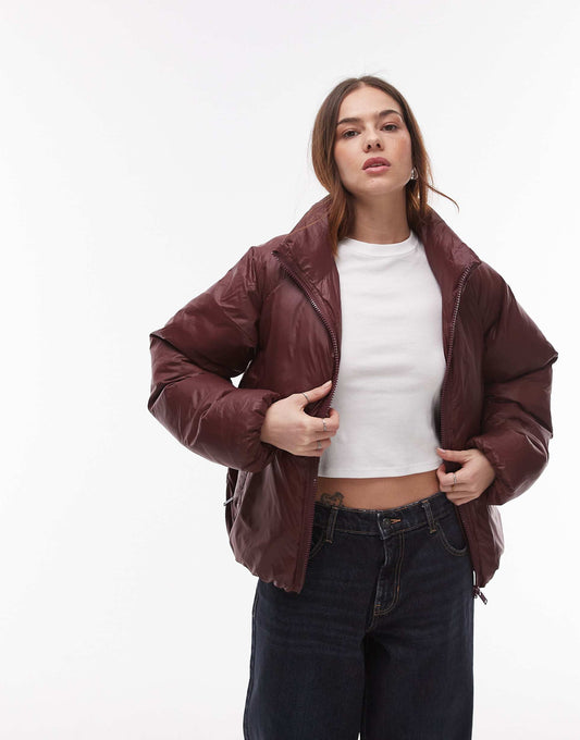 Puffer Bomber Jacket