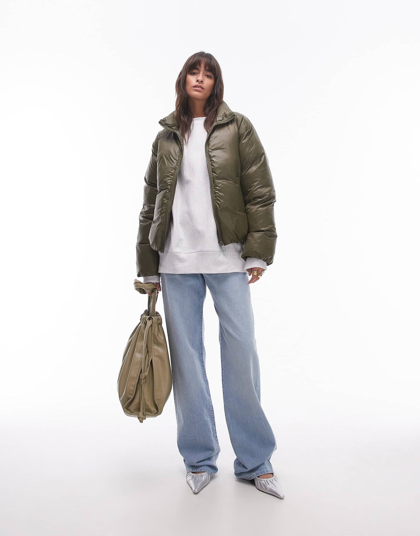 Puffer Bomber Jacket