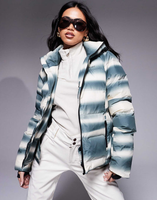 Prtfever Striped Snow Jacket