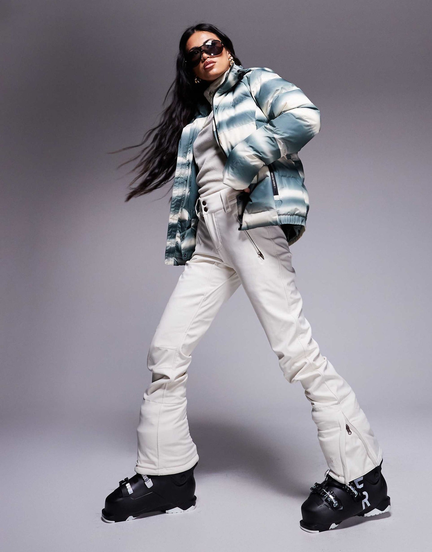 Prtfever Striped Snow Jacket