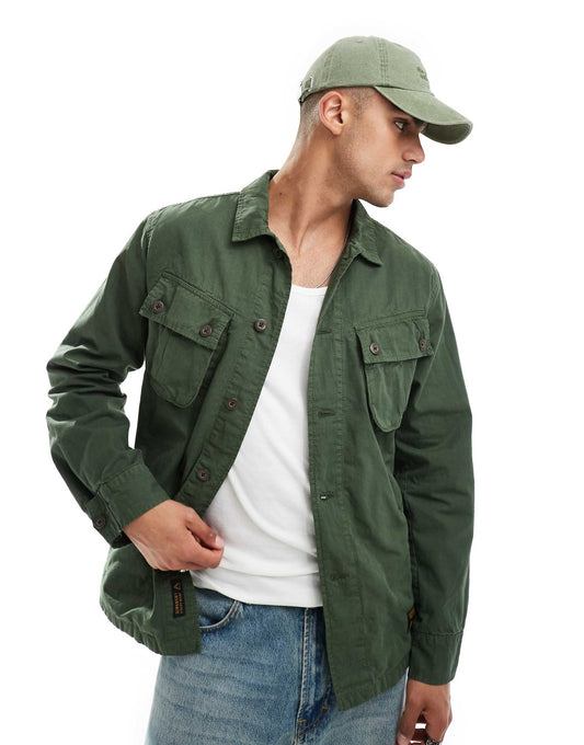 Military Overshirt Jacket