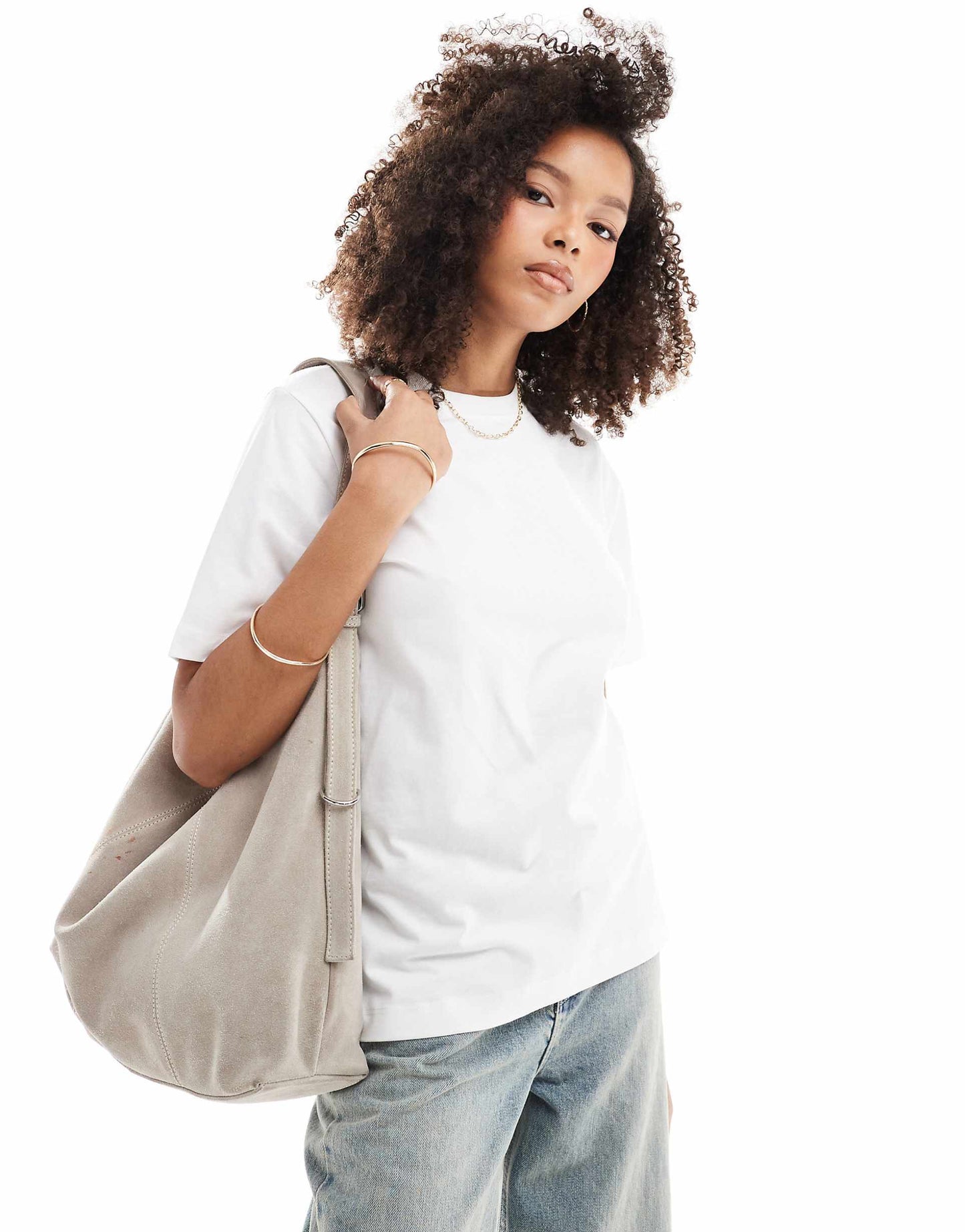 Boxy Round Neck T-Shirt