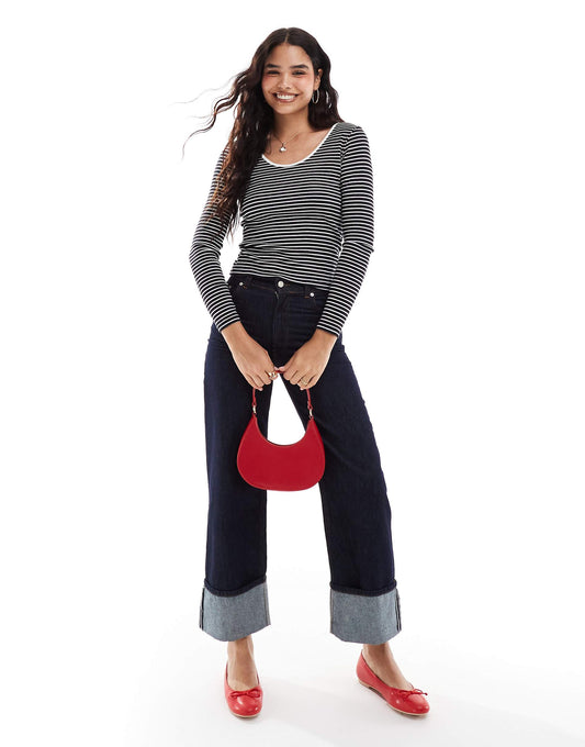 Reversible Long Sleeve T-Shirt