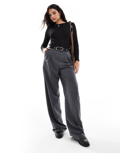 Pointelle Long Sleeve Top