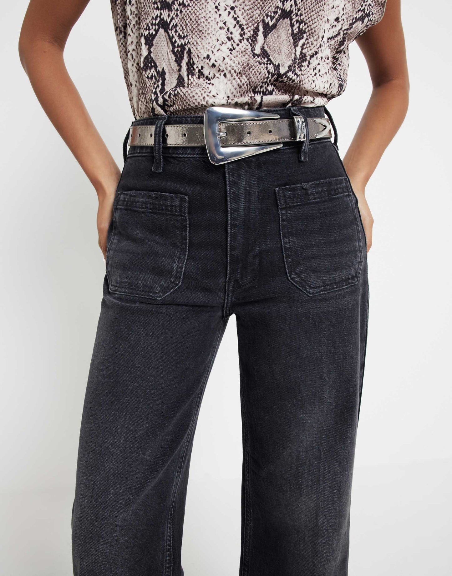 Petite Wide Leg Jean