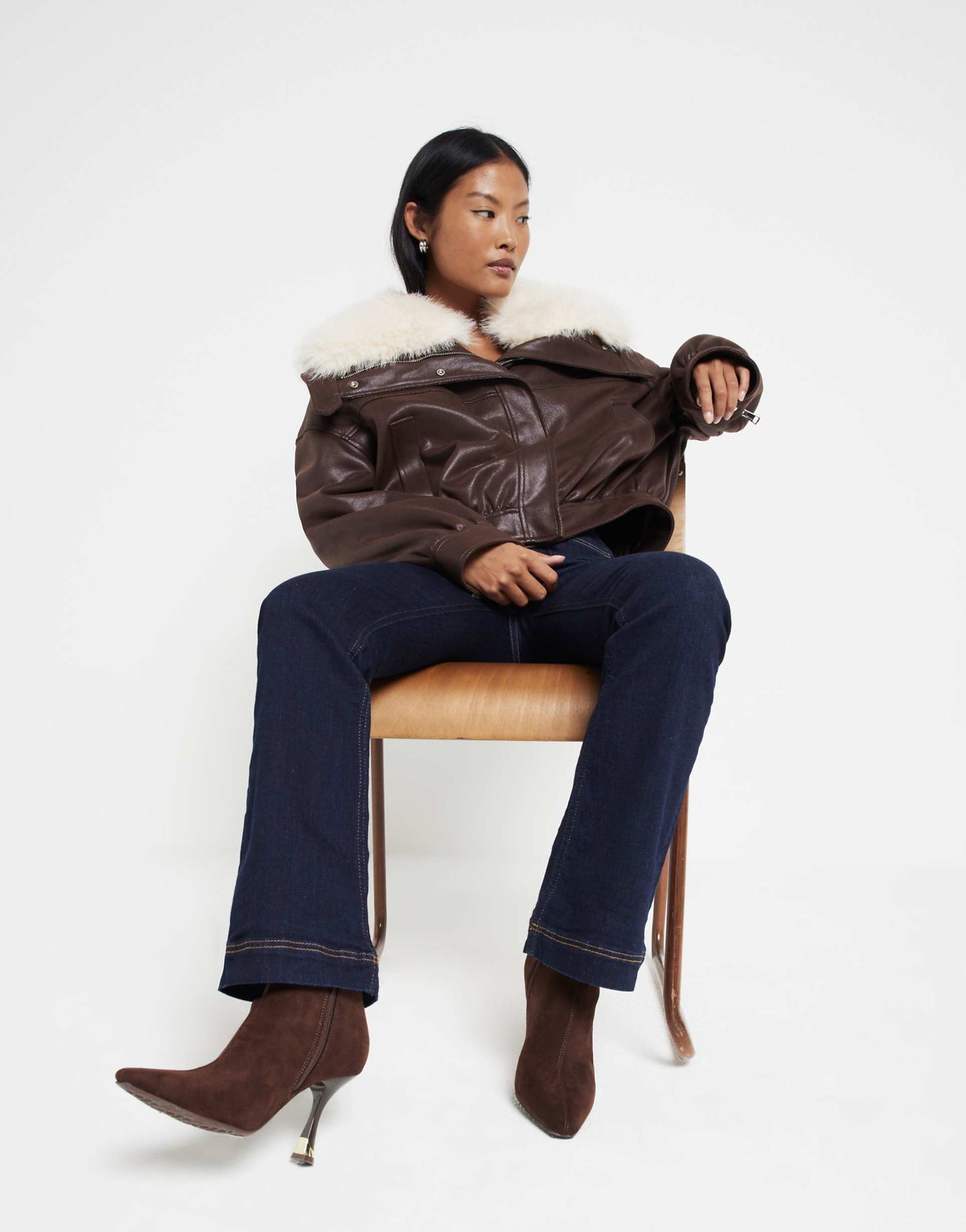 Petite Pocket Front Flare