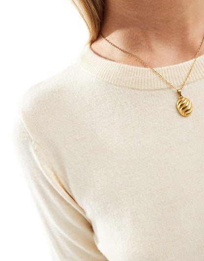 Crewneck Knitted Jumper