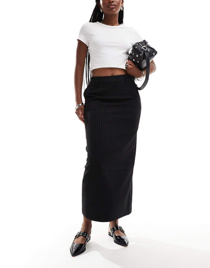 Tailored Ankle Length Skirt