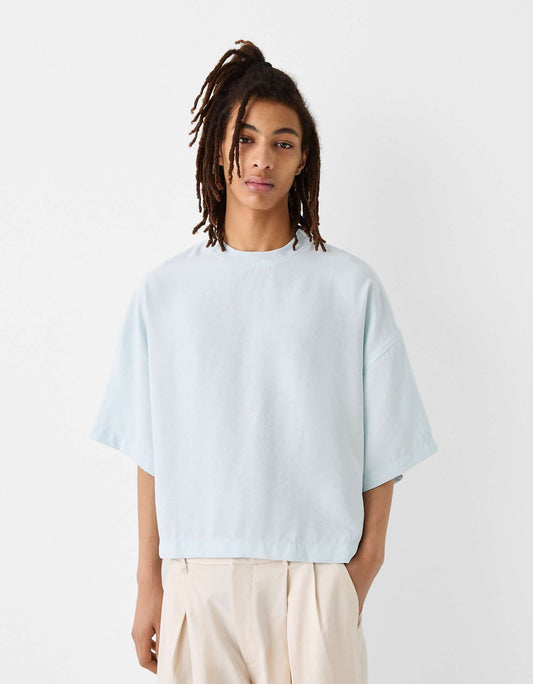 Collection Cropped Oversized T-Shirt
