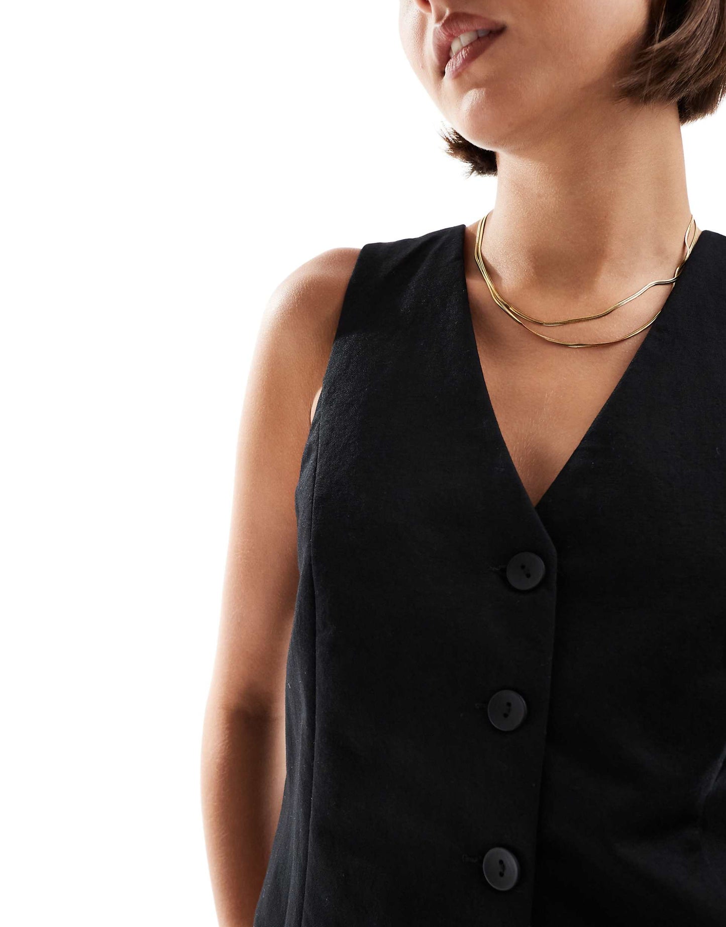 Button Front Waistcoat