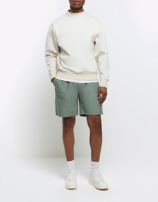 Regular Fit Pull On Shorts